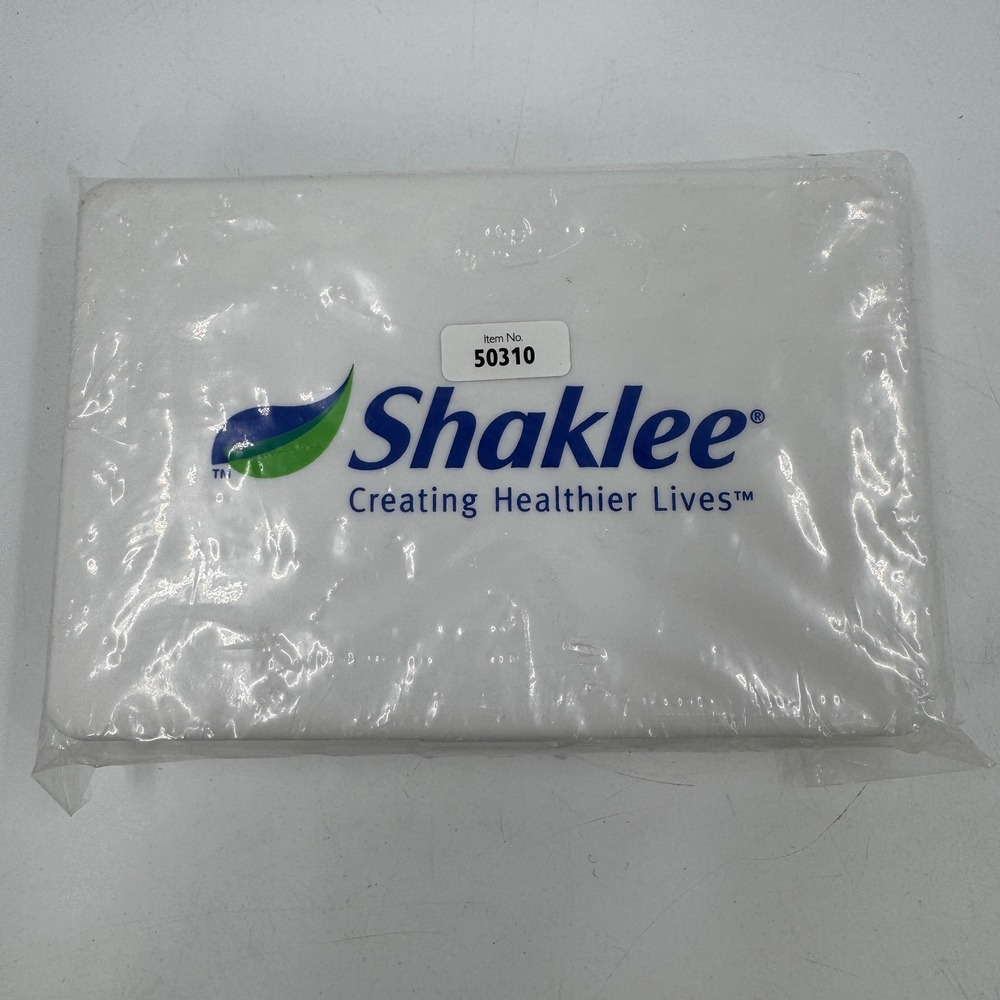Shaklee Storage‎ Case Unisex OS White Creating Healthier Lives 50310 Snap Latch